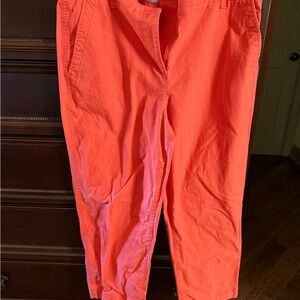 Talbots Bright Orange Pants